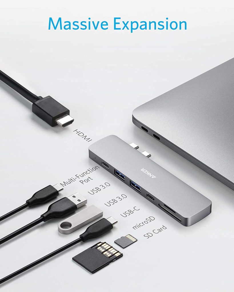 nker Hub USB C 7-in-2 PowerExpand Direct MacBook