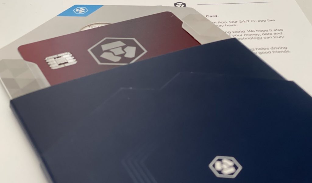 Carta Visa Crypto MCO