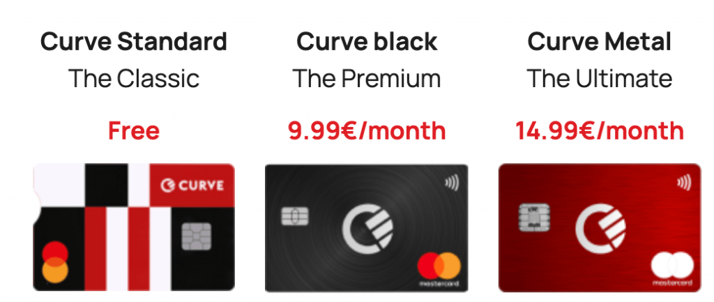 Carta Curve codice promo