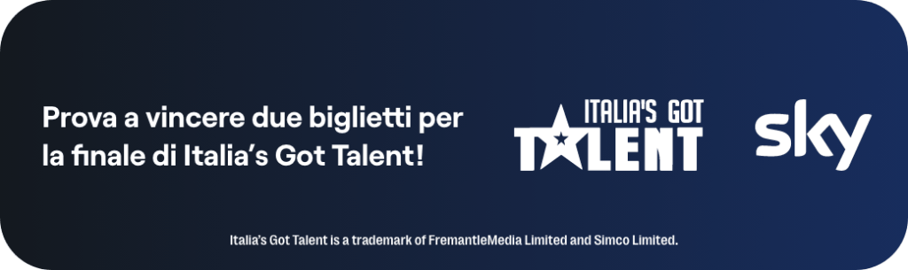 Vinci Italia's Got Talent