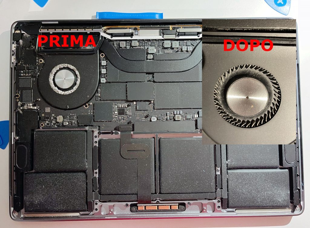 Macbook bollente