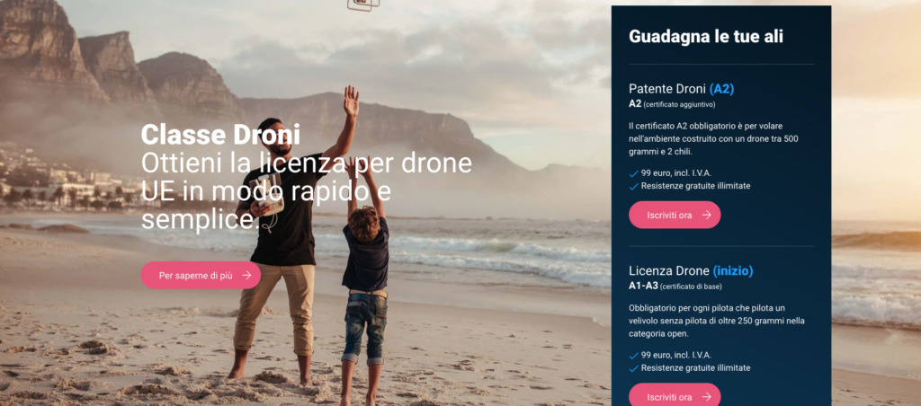 Patentino Drone A2