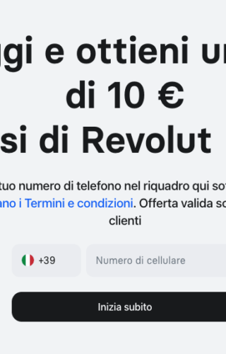 Promo Cashback Revolut €10