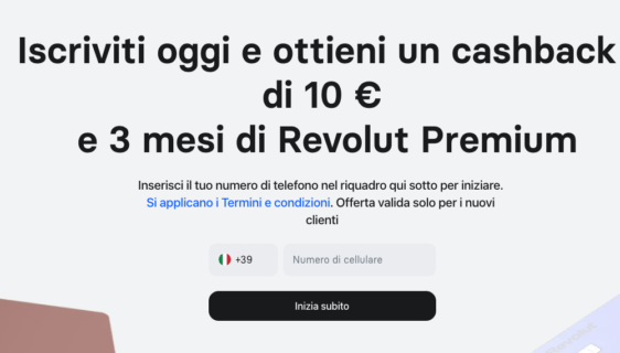 Promo Cashback Revolut €10