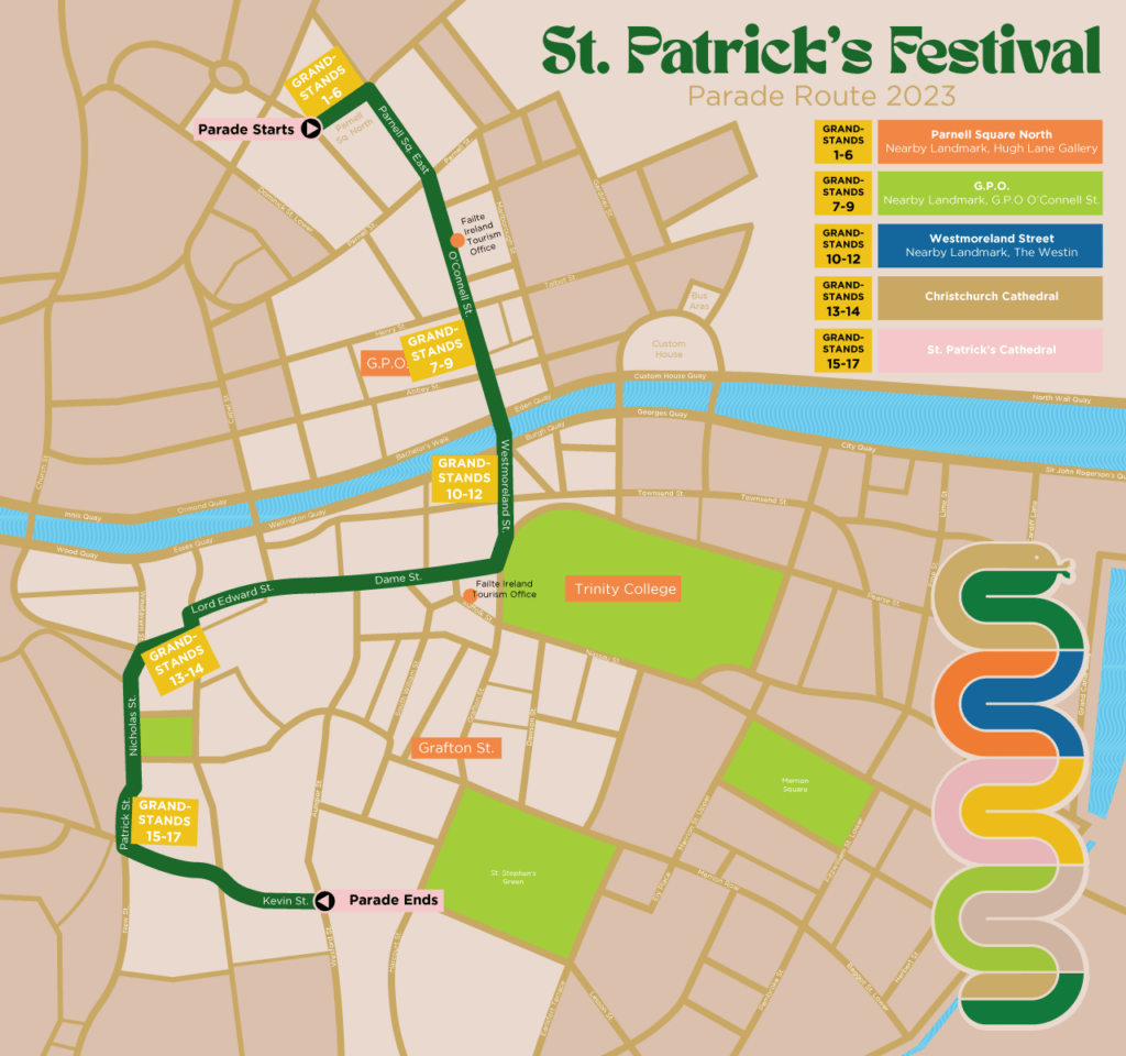 Parata di San Patrizio Dublino 2023