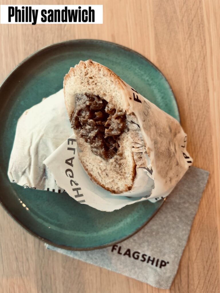 American Airlines Flagship Lounge Philadelphia: Philly sandwitch