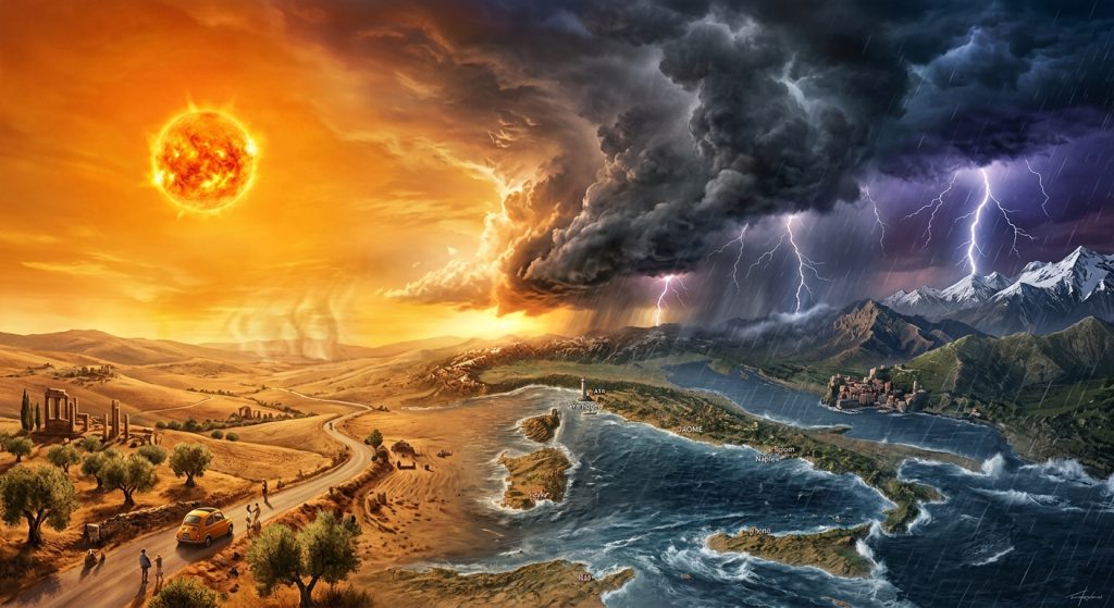 Tempesta in arrivo: come l'Anticiclone Africano cede il passo al maltempo - myHobby.fun Anticiclone Africano Tempesta