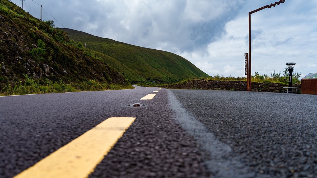 car hire excess insurance ireland on a scenic rural road trip